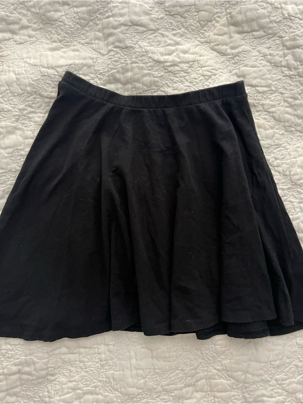 SUPRE Black Circle Skater Skirt